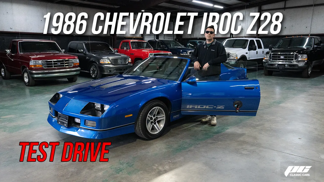 1986 Chevrolet Camaro IROC-Z 305 Test Drive | PC Classic Cars